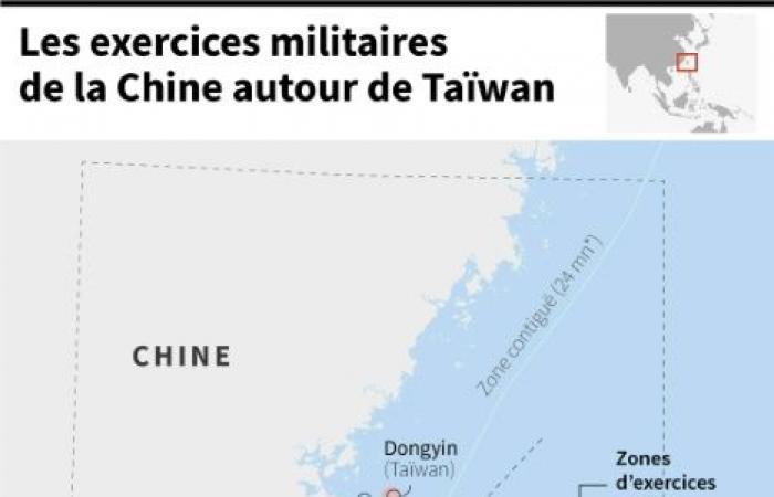 China führt Militärmanöver um Taiwan als „Warnung“ an „Separatisten“ durch – 14.10.2024 um 12:03 Uhr