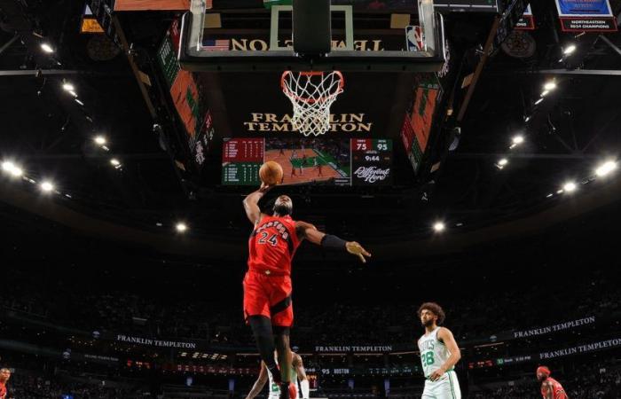 Vorsaison: Toronto Raptors vs. Boston Celtics Endstand: 111-115