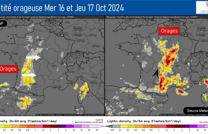 Ex-Hurrikan Leslie wird in Frankreich eine neue Überschwemmung auslösen