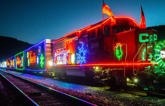 Der berühmte Weihnachtszug kehrt im November nach Quebec zurück und hier sind alle Haltestellen