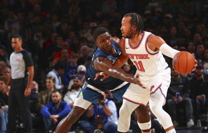 Knicks 115, Timberwolves 110: New York wehrt einen Sperrangriff von Ant ab und vereitelt das DiVo-Rachespiel