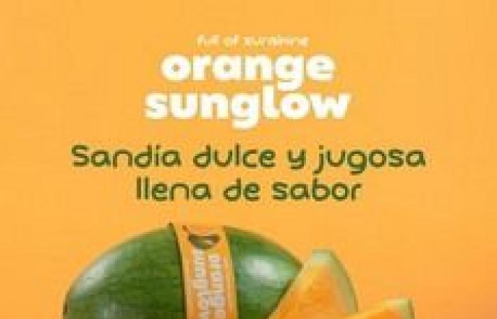 Orange Sunglow-Wassermelone gewinnt den Innovationspreis bei Fruit Attraction