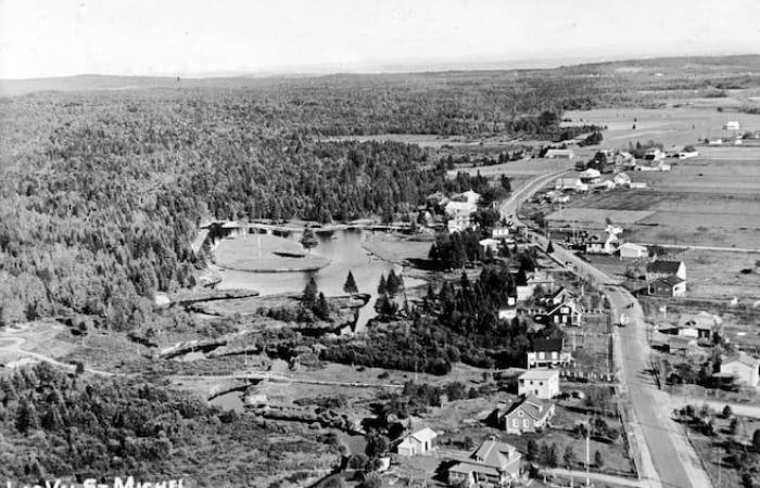 QUEBEC VERSCHWAND | Der Val-Saint-Michel-See im Jahr 1937