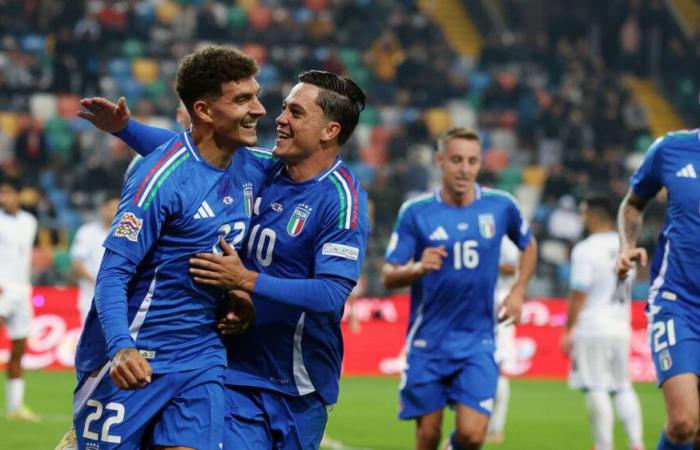 Italien besiegte Israel in der Nations League mit 4:1