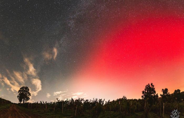 Fotos: Herrliche Nordlichter erleuchteten den Himmel über der Gironde