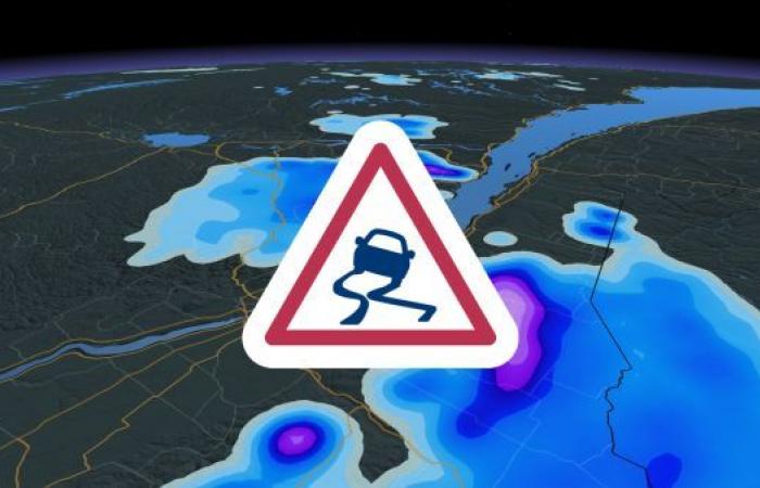 Schwierige Straßenverhältnisse für die Rückkehr vom langen Wochenende