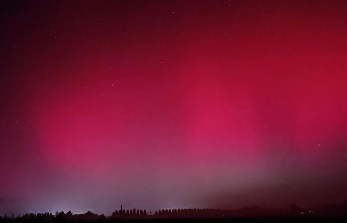 Fotos: Herrliche Nordlichter erleuchteten den Himmel über der Gironde