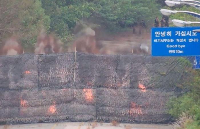 Nordkorea: Warum hat Kim Jong-un Straßen gesprengt, die sein Land mit Südkorea verbinden?