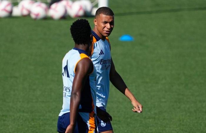 Kylian Mbappé nahm gut am Training von Real Madrid teil