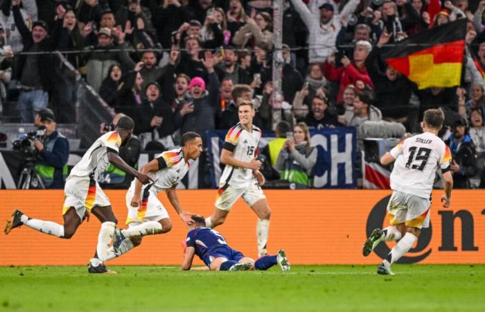 Deutschland bestätigt seine Qualifikation für das Viertelfinale durch einen Sieg gegen die Niederlande – Nations League – J4 – Deutschland-Niederlande (1:0)