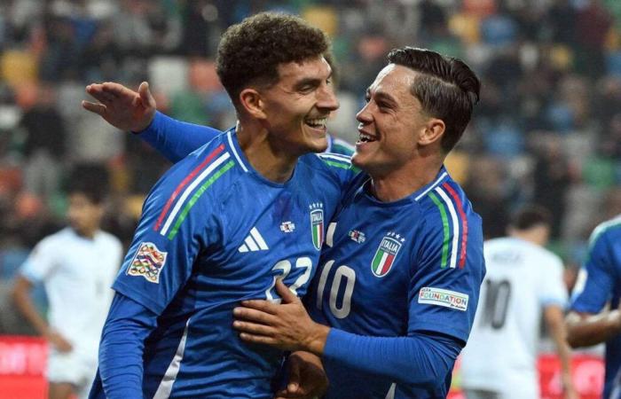 Völkerbund: Italien dominiert Israel und nähert sich dem Viertelfinale