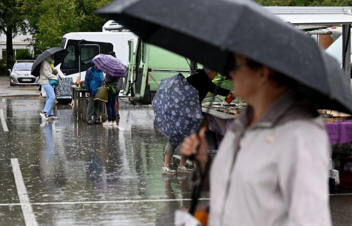 Wetteralarm. Regen und Überschwemmungen, im Departement Ardèche herrscht Alarmstufe Orange