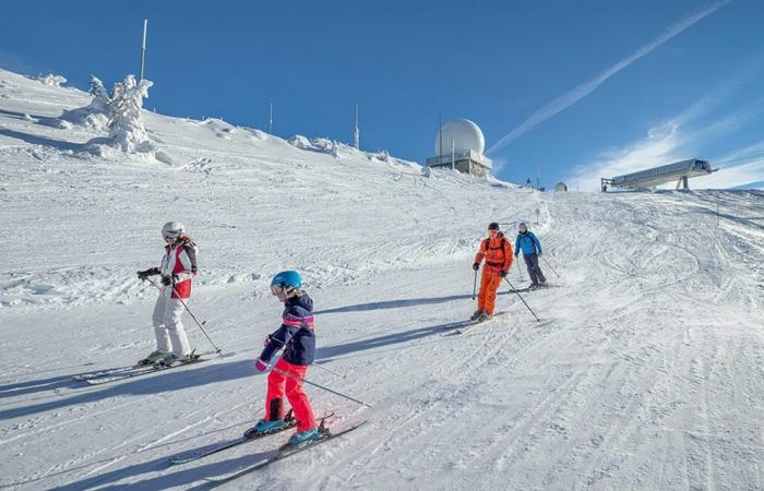 Der Bahnhof Alpe du Grand Serre konnte endlich eröffnet werden