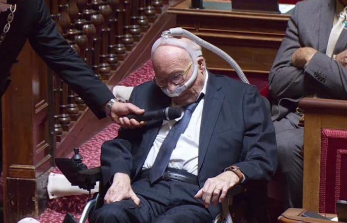 die rührende Aussage von Senator Gilbert Bouchet, der an der Charcot-Krankheit leidet