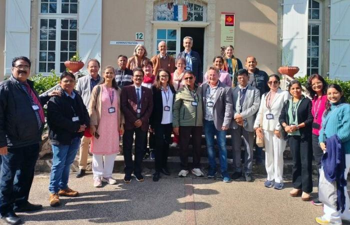 Eine indische Universitätsdelegation wurde im Gers an der Beaulieu-Lavacant-Landwirtschaftsoberschule willkommen geheißen