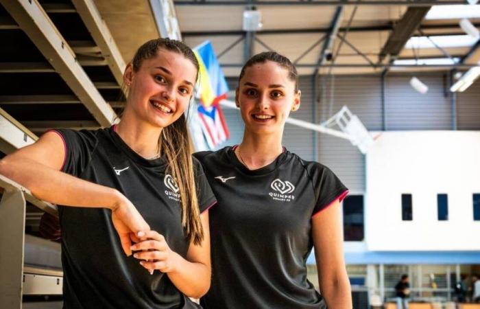 BEGEGNEN. Zwillingsschwestern und ukrainische Volleyballspieler treffen sich in Quimper