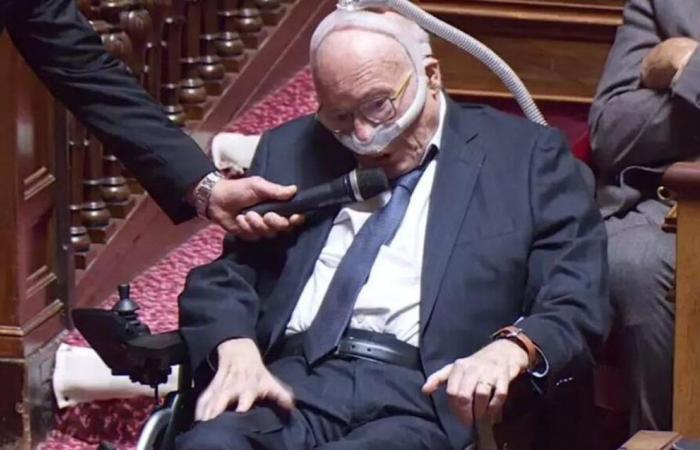 Senator Gilbert Bouchet leidet an der Charcot-Krankheit und verlegt den Senat