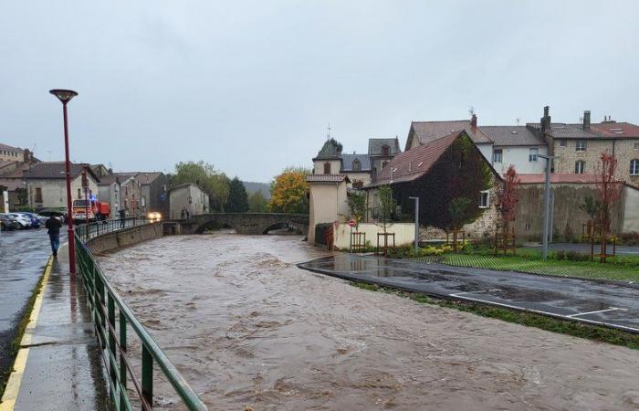 Lozère in Alarmbereitschaft, in der Langogne steigt das Wasser bereits