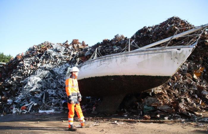 120 Boote direkt zum Schrottplatz