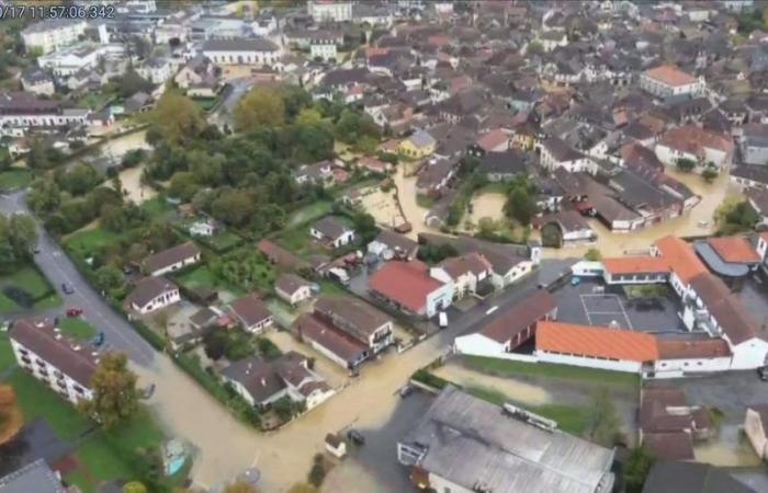 Orangefarbener „Regen-Überschwemmungs“-Alarm in den Pyrénées-Atlantiques: West-Béarn und Baskenland betroffen [le point à 14h]