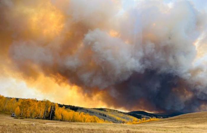 Die Stadt Hanna in Utah betet um Schnee, während sich das Feuer am Yellow Lake abzeichnet