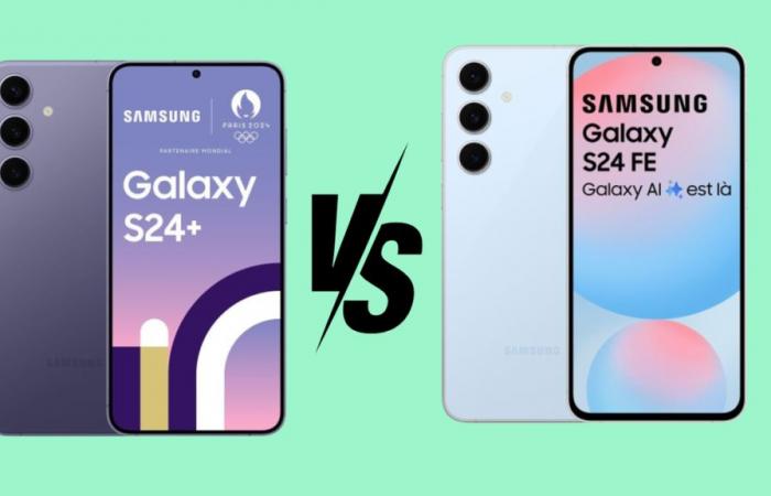 Samsung Galaxy S24+ oder Galaxy S24 FE: Welches Smartphone soll ich wählen? Ich vergleiche die beiden Modelle