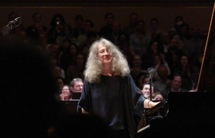 Martha Argerich in Genf, betrunken