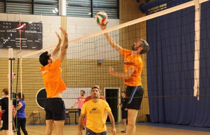 VOLLEYBALL: Framatome liegt vor Alstom, Safranc und Industeel zur Eröffnung der Intercompany Challenge