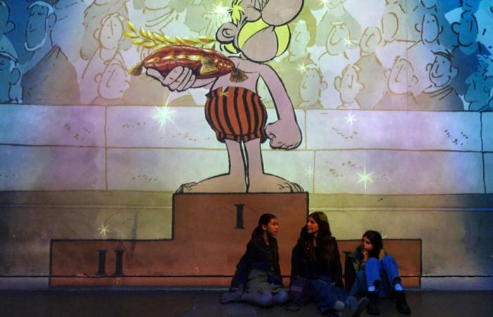 „Ich habe eine große Ohrfeige abbekommen“: Wir haben Asterix im Atelier des Lumières getestet, ein atemberaubendes Eintauchen