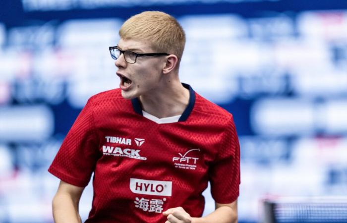 Tischtennis | Félix Lebruns Express-Match bei der Europameisterschaft