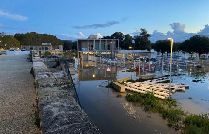 Diese Stadt im Gard erwacht mit den Füßen im Wasser: beeindruckende Überschwemmungen