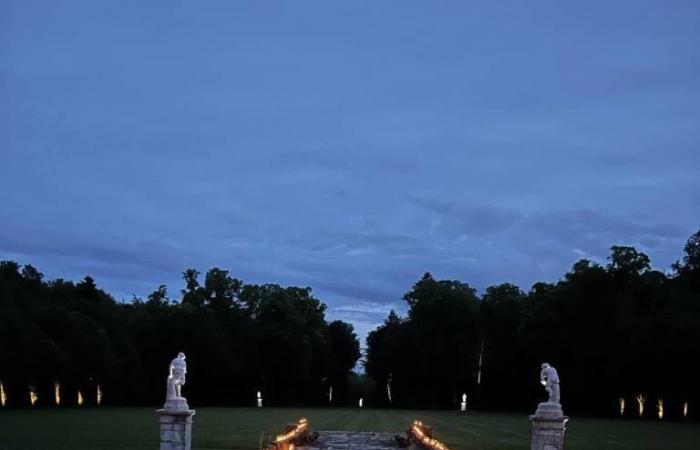 in Eure, Kerzenlichtkonzerte im Château de la Mésangère