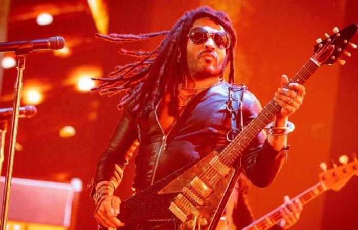 Lenny Kravitz im Konzert am 3. April im Dôme de Marseille