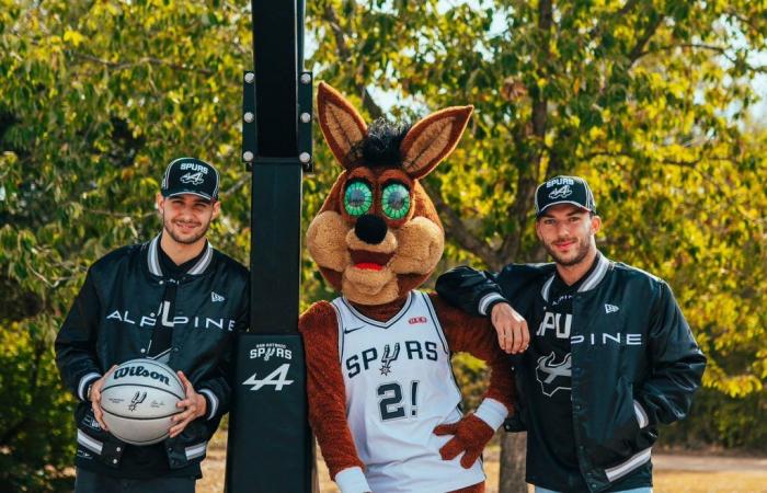 Merchandising – Das Alpine F1-Team arbeitet mit New Era und den San Antonio Spurs zusammen