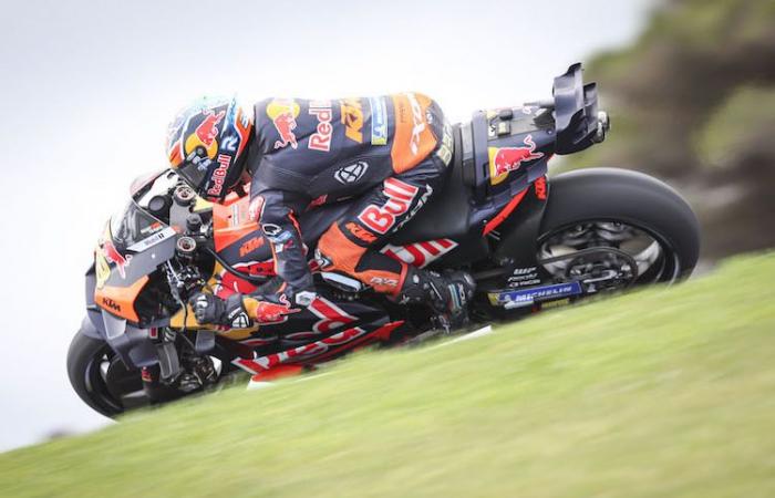 MotoGP, Australien J1: Brad Binder (KTM/7) ist der einzige RC16-Fahrer im Q2