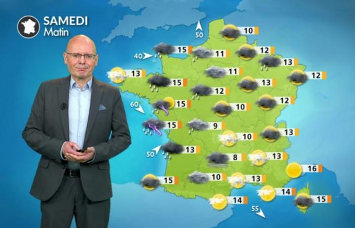 Wetter für Ihren Samstag: neue Regenfälle im Westen, Besserung anderswo