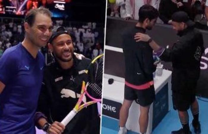 Neymar wurde bei einer Ausstellungsveranstaltung in Saudi-Arabien von Tennisfans ausgebuht