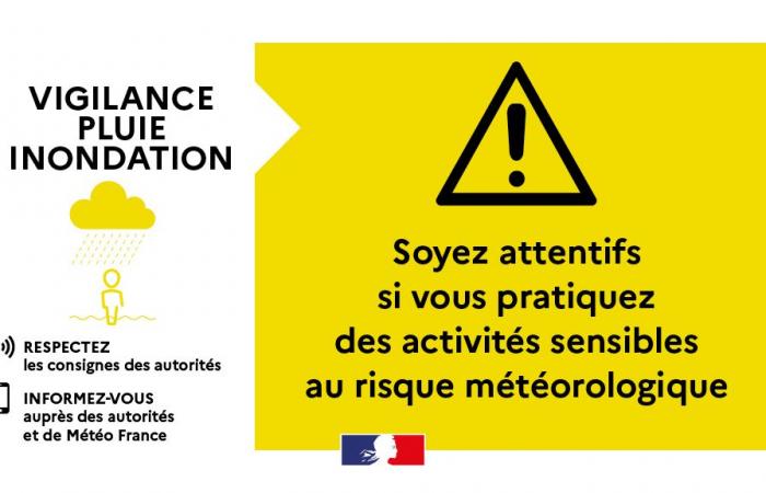 Corrèze kehrt zur Wachsamkeit bei Überschwemmungen mit Gelbregen zurück – Wetterwarnungen – Wetterereignisse – Zivile Sicherheit – Sicherheit und Schutz der Bevölkerung – Staatliche Maßnahmen