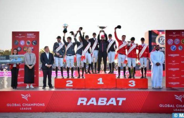 Finale der Longines Global Champions Tour (Rabat): Das Team „Rome Gladiators“ gewinnt den Grand Prix der Team Champions League 2024