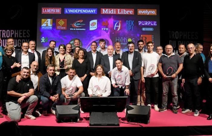 [DIAPORAMA] Aude: alle Gewinner der Amateur-Rugby-Trophäen, die am Donnerstagabend in Castelnaudary stattfanden