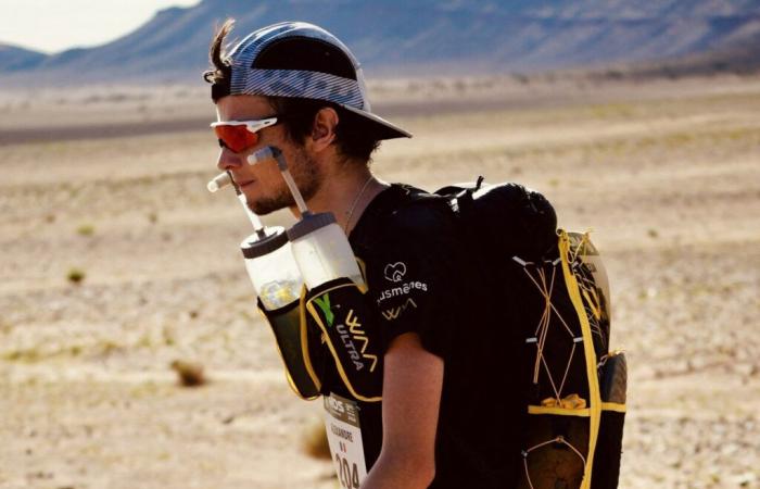 Alexandre Allain, erster Empfänger einer Doppellungentransplantation, der den Marathon des Sables absolviert hat