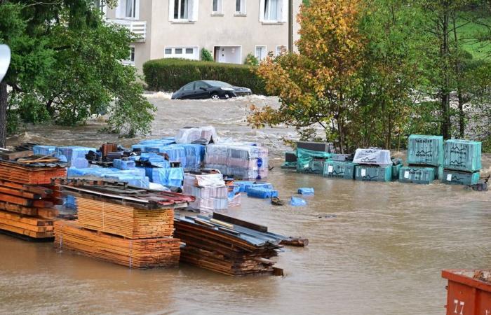 In der Haute-Loire wurden die größten Überschwemmungen seit 2008 registriert