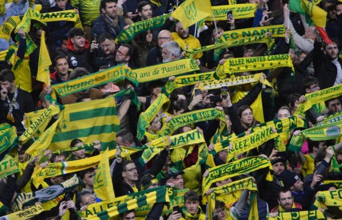 Ein Spiel, das als „gefährdet“ eingestuft wird. Nizza-Fans dürfen nicht in Nantes auftreten