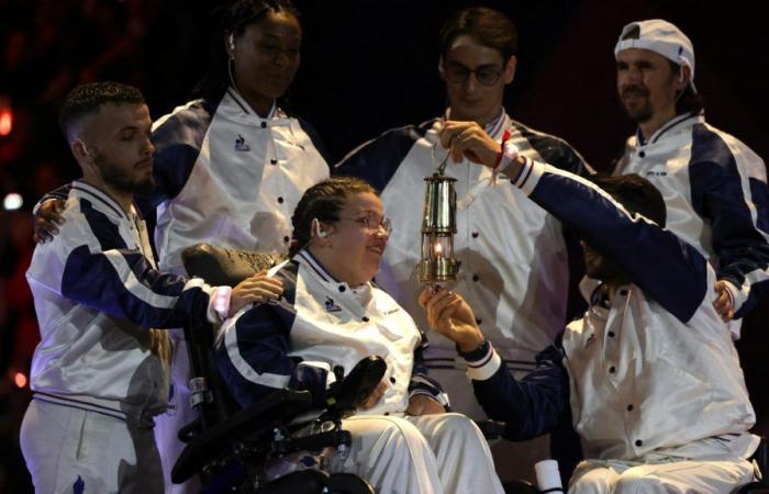 Aurélie Aubert, Goldmedaillengewinnerin im Boccia bei den Paralympischen Spielen, spricht über ihr neues, nicht ganz so einfaches Leben