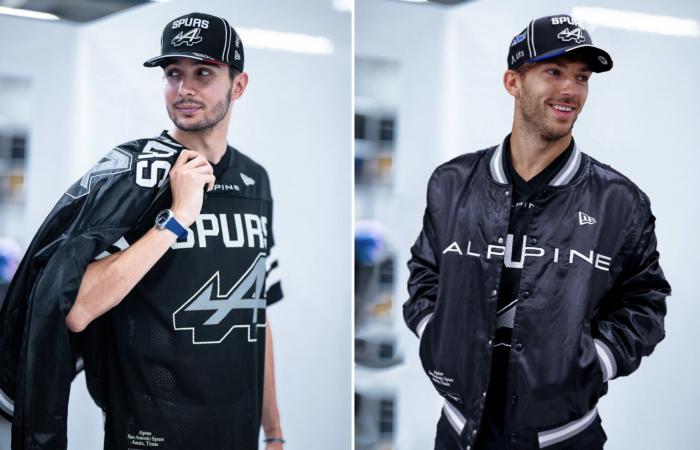 Merchandising – Das Alpine F1-Team arbeitet mit New Era und den San Antonio Spurs zusammen