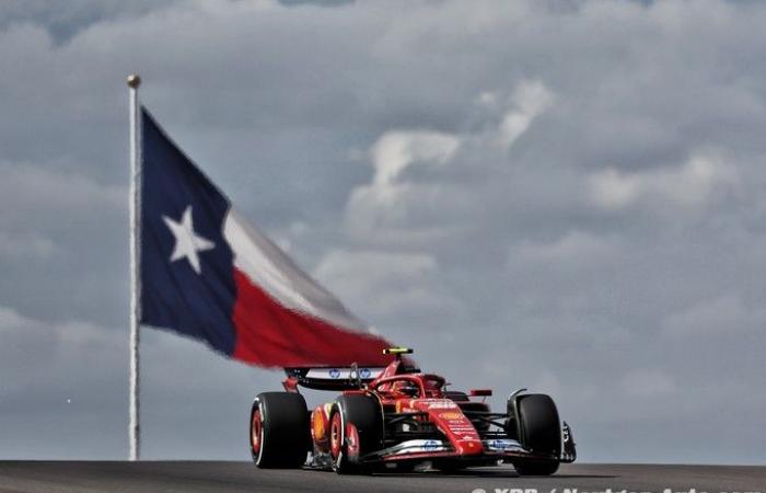 Formel 1 | USA, frei: Sainz holt sich vor dem Sprint-Qualifying einen Ferrari-Double