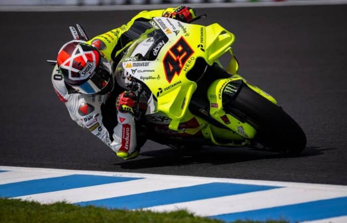 MotoGP, Australien J1, Fabio Di Giannantonio (Ducati/8): ein letzter Spritzer vor der Operation?