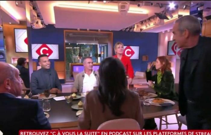 Anne-Élisabeth Lemoine trifft sich mit Thierry Ardisson, der live aus Cà vous flieht (VIDEO)