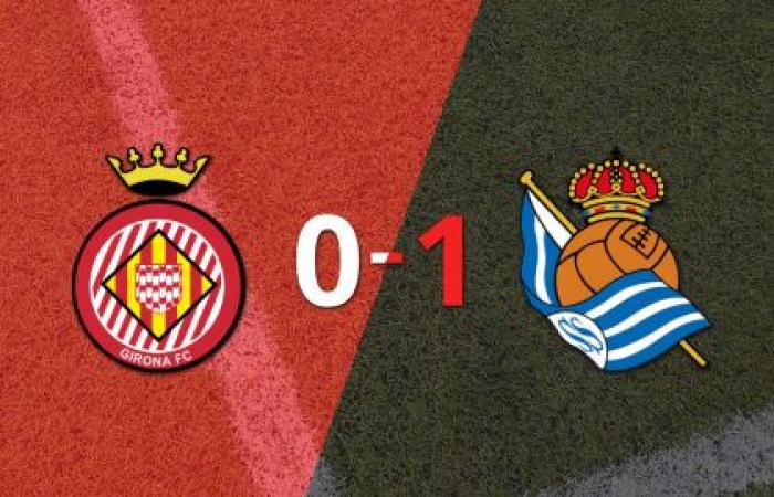 Real Sociedad gewann 1:0 gegen Girona durch Mikel Oyarzábals Tor | Spanische Liga