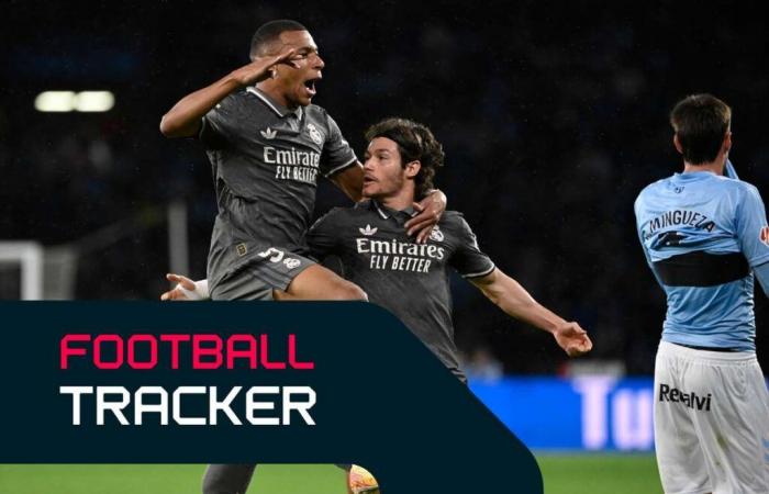 Football Tracker: Mbappe schießt beeindruckendes Tor für Real, Juventus trifft auf Lazio